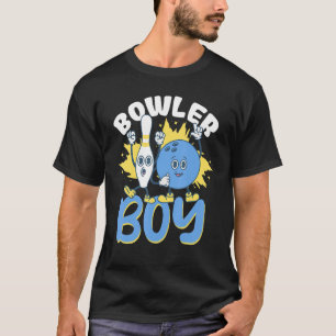 T-shirt Hommes Bowler Boy Men Bowling Alley