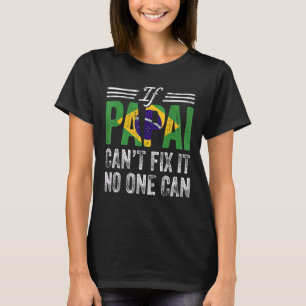 T-shirt Hommes Brésil Fier Brésiliens Racines Brésiliens A