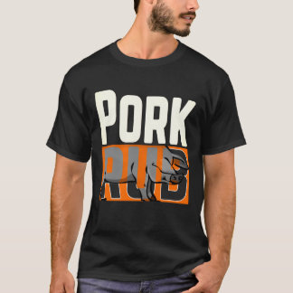 T-shirt Hommes "Bub Pork" Funky BBBQ