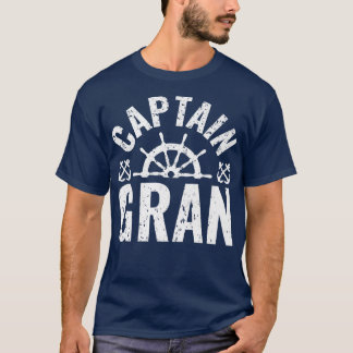 T-shirt Hommes Capitaine Gran Propriétaire du bateau Lac B