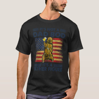 T-shirt Hommes Ce n'est pas un papa Bod C'est un père Figu