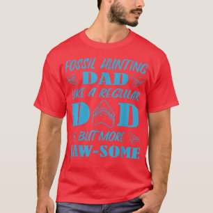 T-shirt Hommes Chasse Fossil Papa Comme Un Régulier mais p