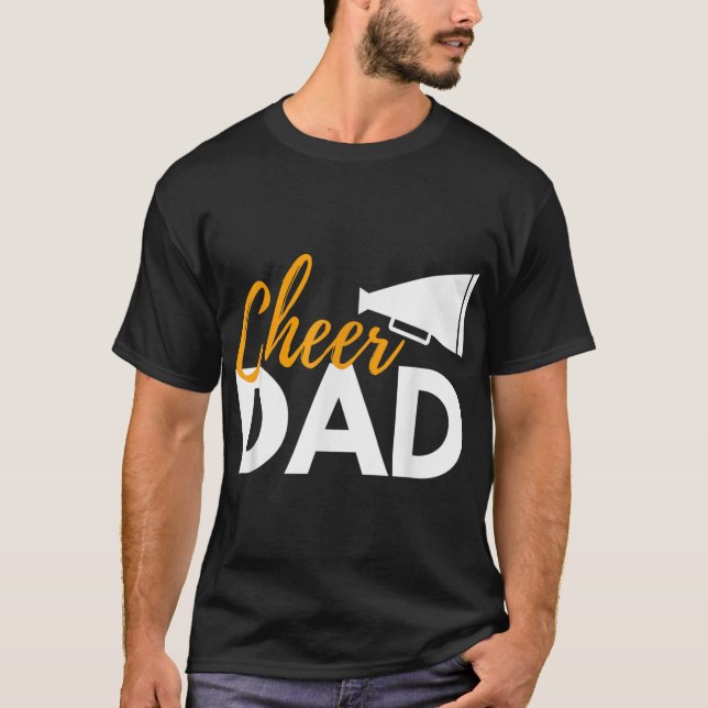 T-shirt Hommes Cheer Papa - Cheerled Pom-pom girl Dad Chee (Devant)