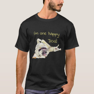 T-shirt Hommes Chien Heureux