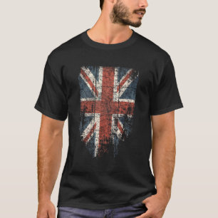 T-shirt Hommes Cool britanniques Vintages Union Jack Flag