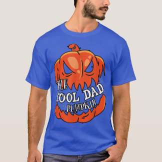 T-shirt Hommes Cool Papa Citrouille Correspondant Famille 