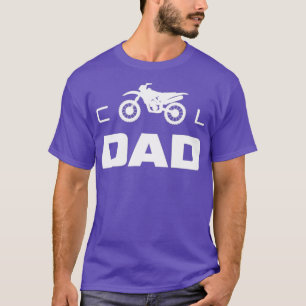 T-shirt Hommes Cool Papa Dirt Vélo Motocross Vêtements Dir