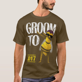 T-shirt Hommes Dabbing Bee Funny Groom To Be 2017 TDistres