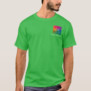 T-shirt Hommes d'affaires Votre logo ici Promotional Emplo