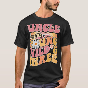 T-shirt Hommes Daisy Anniversaire Oncle Young Wild & 3 Boh