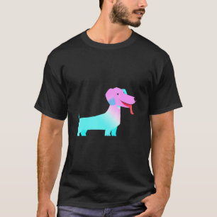T-shirt Hommes de chien de saucisse de teckel
