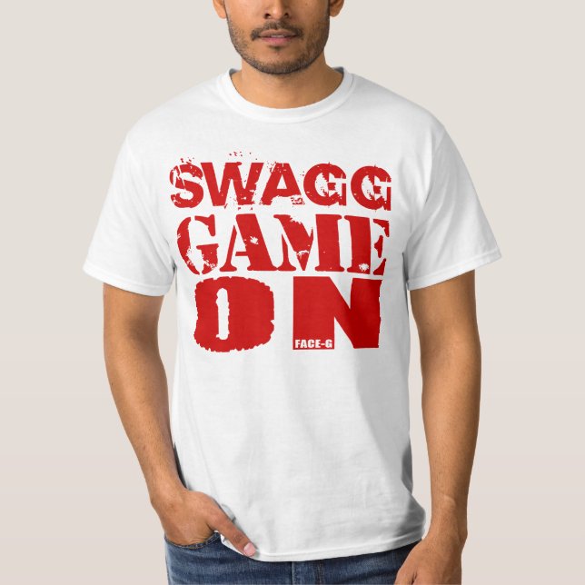 T-shirt Hommes de Galletti "jeu de Swagg sur" la pièce en (Devant)