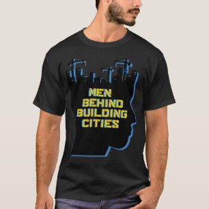 T-shirt Hommes derrière Bâtir un astronaute camion d'anniv