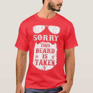 T-shirt Hommes Désolé que sa barbe soit devenue Drôle Homm