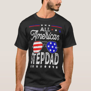T-shirt Hommes Détestés Drapeau Américain Stepdad Usa