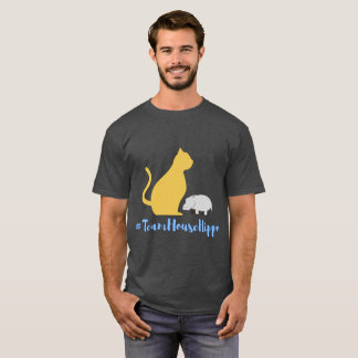 T-shirt Hommes d'hippopotame de Chambre d'équipe