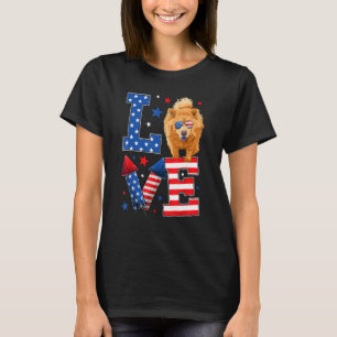 T-shirt Hommes Drôle Chow Chow Fireworks Hommes Femmes Enf
