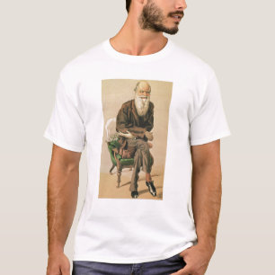 T-shirt Hommes du jour, no. 33, Charles Darwin