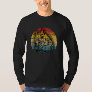 T-shirt Hommes écureuils Chipmunk Vintage Retro