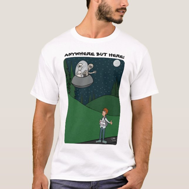 T-shirt Hommes en auto-stop (Devant)