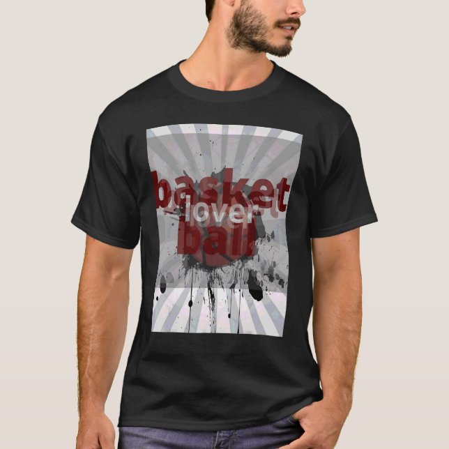 T-shirt Hommes Et Femmes Joueurs Comme Le Basket-Ball Desi (Devant)