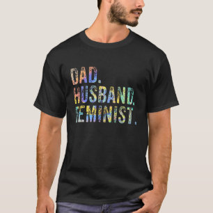 T-shirt Hommes Feministe Papa Mari Pro Feminisme Da du Pèr