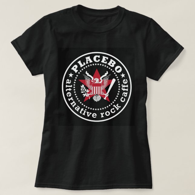 T-shirt Hommes Femmes Ashtray Placebo Graphisme Coeur Pour (Design devant)
