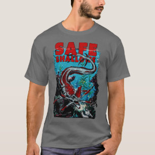 T-shirt Hommes Femmes Subnautica Jeu Vidéo Safe Shallows s