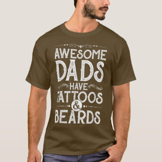T-shirt Hommes Fête des pères Les papas géniaux ont des ta