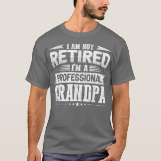 T-shirt Hommes Fête des pères Papa Je ne suis pas à la ret