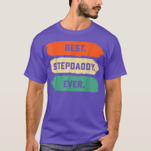 T-shirt Hommes Fête des pères Tee de la famille Best Stepd