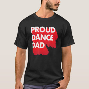 T-shirt Hommes Fier Danse Papa Danseuse Drôle Drôle Père D