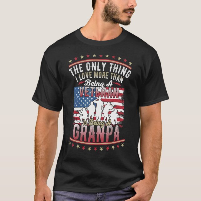 T-shirt Hommes Fier De Nous Drapeau J'Aime Plus Qu'Être Un (Devant)