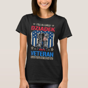 T-shirt Hommes Fier Papa Dziadek Et Vétéran Fête des pères