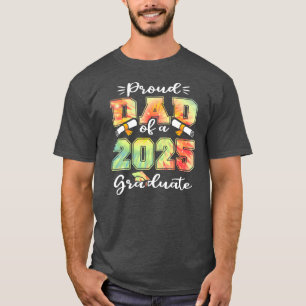 T-shirt Hommes Fier père d'une classe de 2025 diplômé seni