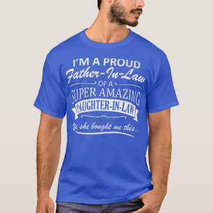 T-shirt Hommes Fier Père en Droit Papa Fête des pères Chr