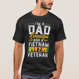 T-shirt Hommes Fier Vietnam Vétérinaire Je suis Papa Papi