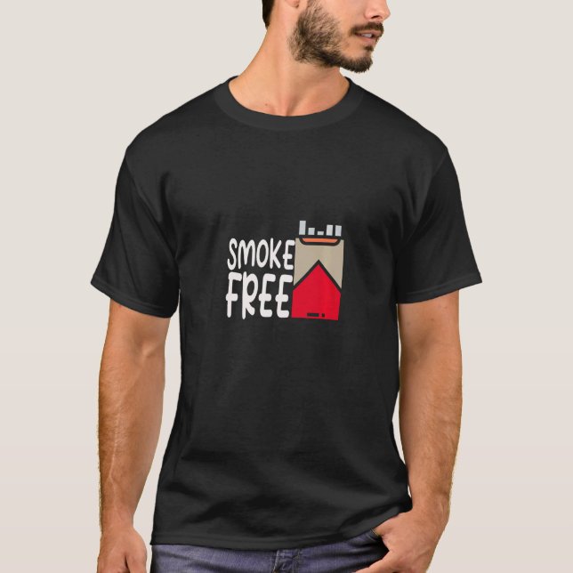 T-shirt Hommes Fumer Cessez De Fumer Non Fumeur Nicotine (Devant)