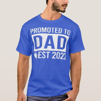 T-shirt Hommes Fun Daddy Faire-part de grossesse, Promu
