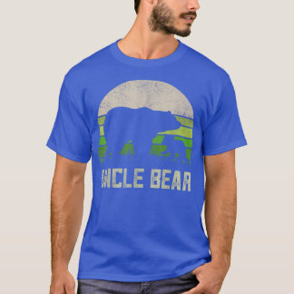 T-shirt Hommes Funny Uncle Bear Shirts De Niece & Nephew,