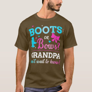 T-shirt Hommes Genre révéler bottes ou arcs grand-père app
