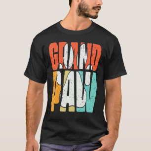 T-shirt Hommes Grandpaw Chien Grandpa Famille de Fêtes des