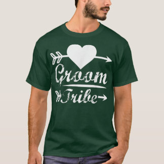 T-shirt Hommes Groom Tribe Correspondant Cute Flèche Maria