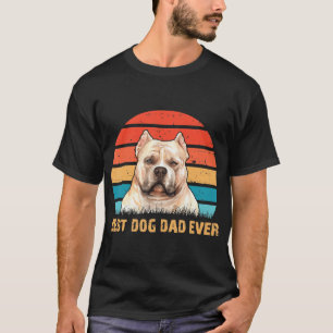 T-shirt Hommes hommes citent meilleur chien père jamais Am