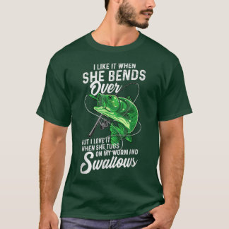 T-shirt Hommes Je L'Aime Quand Elle Tire Sur Les Cadeaux D