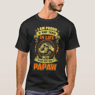 T-shirt Hommes Je Suis Fier De Beaucoup De Choses Dans La
