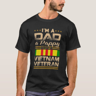 T-shirt Hommes Je suis papa, Pappy, Vietnam Vétérinaire Ar