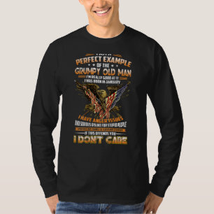 T-shirt Hommes je suis un exemple parfait le vieil homme g