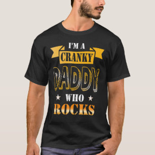T-shirt Hommes Je suis un papa croustillant qui fait des H