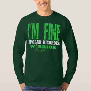 T-shirt Hommes Je suis un trouble bipolaire Psychologique